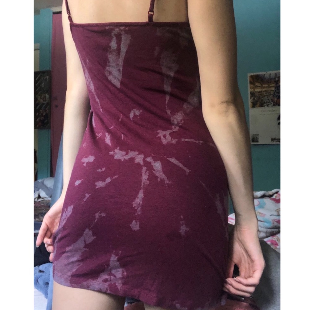 Burgundy Cami Dress
